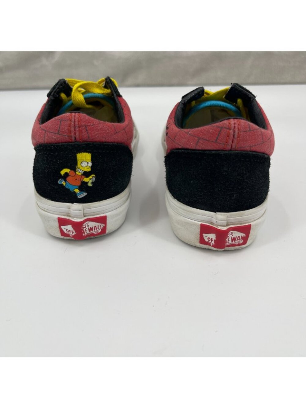 Vans The Simpsons El Barto Kids Size 12.5 Old Skool Bart Low Top Skate - Picture 7 of 11